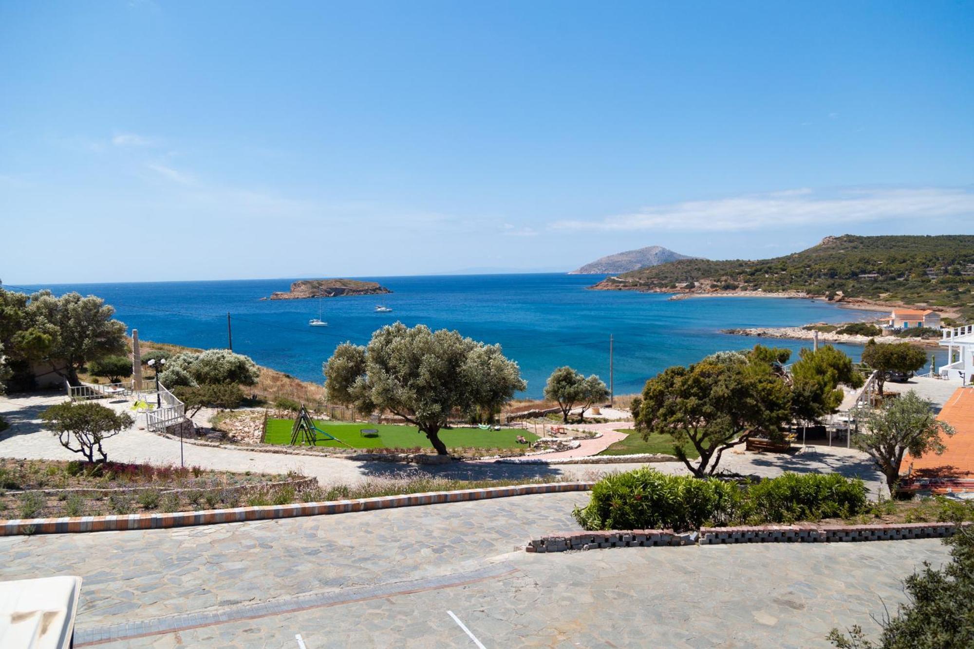 Poseidon Apartments And Villas By The Sea Sounion Bagian luar foto